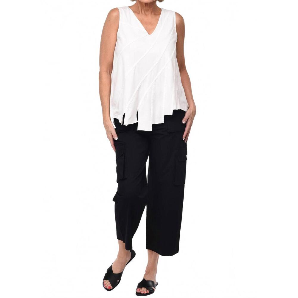 NEW TULIP CLOTHING marissa tank top in white